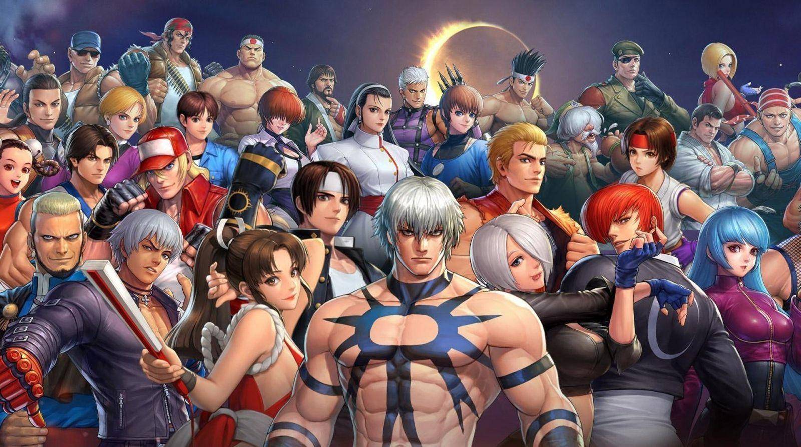 the king of fighters 99 poster todos los jugadores