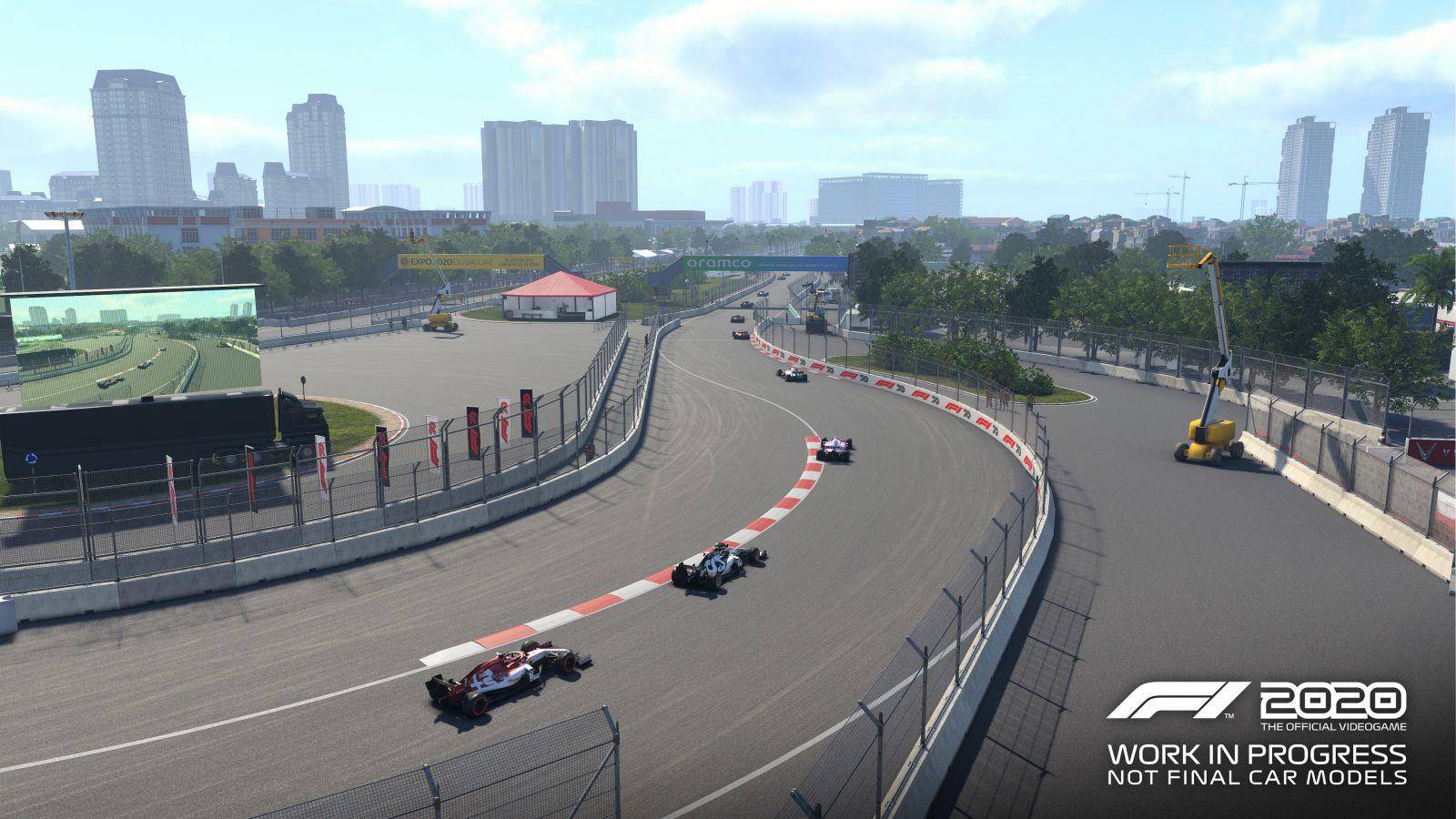 F1 2020 presenta su nuevo circuito de Hanoi