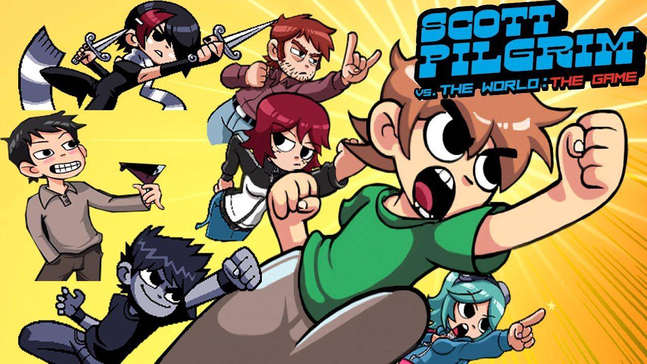 Scott pilgrim vs the world game. Scott Piligrim vs the World игра. Скотт Пилигрим игра. Игра Scott Pilgrim vs. the World: the game. Scott Piligrim vs the World the game PC.