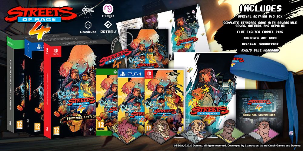 ¡Streets of Rage 4 por primera vez en formato físico y con edición de lujo! ?