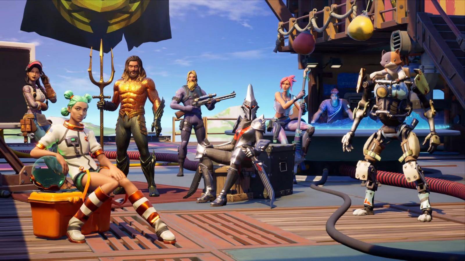 Fortnite Temporada 3, Capítulo 2: ¡Aquaman se une a la batalla!