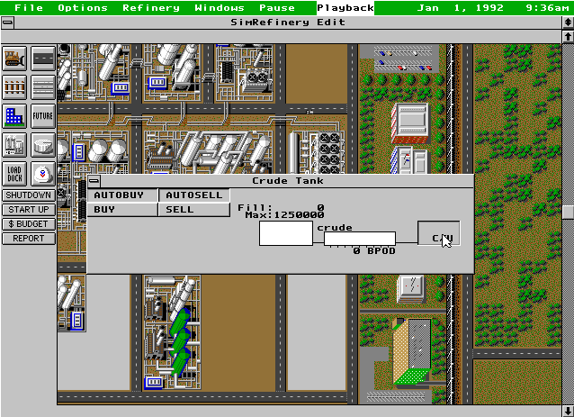 SimRefinery, el juego "perdido" de Maxis 12