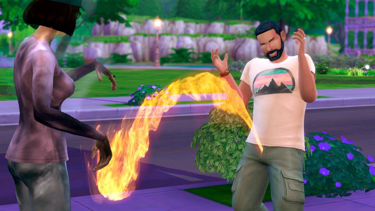 Orinar fuego, nuevo bug en Los Sims 4