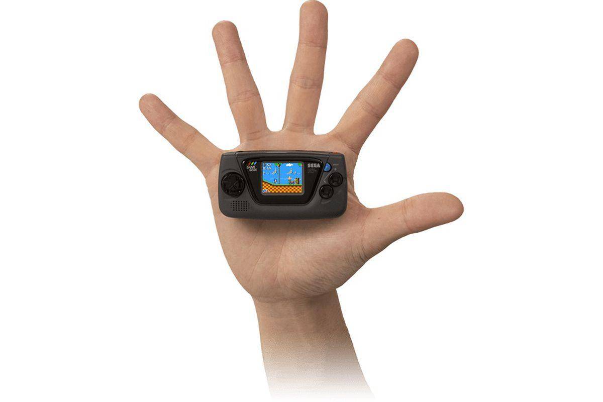 SEGA presenta oficialmente el Game Gear Micro