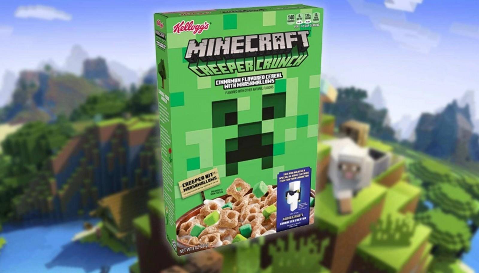 Kellogs Minecraft Cereal