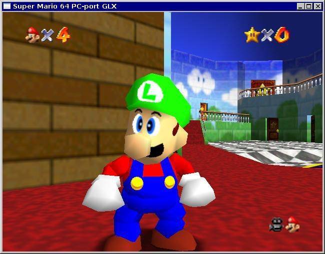¡Mamma mia! ¡Luigi si era elegible en Super Mario 64! 4