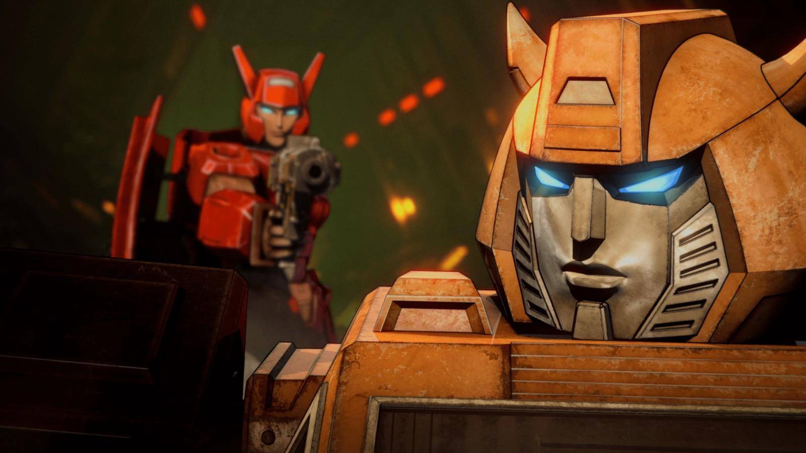 ¡Mira las nuevas imágenes de Transformers: War for Cybertron de Netflix!