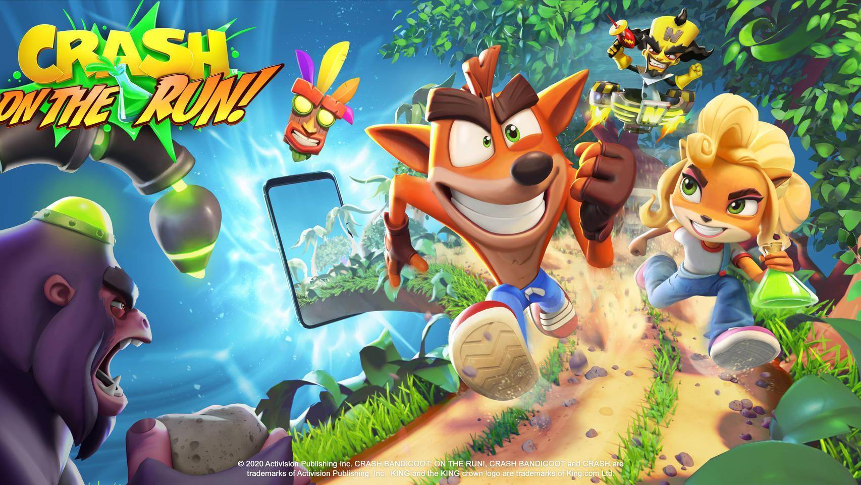 Se anuncia Crash Bandicoot: On The Run para móviles