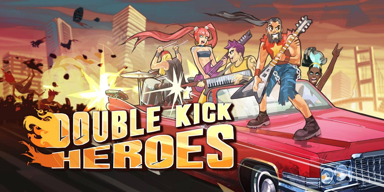 Double Kick Heroes, el juego más metalero llega a Xbox One, PC y Nintendo Switch