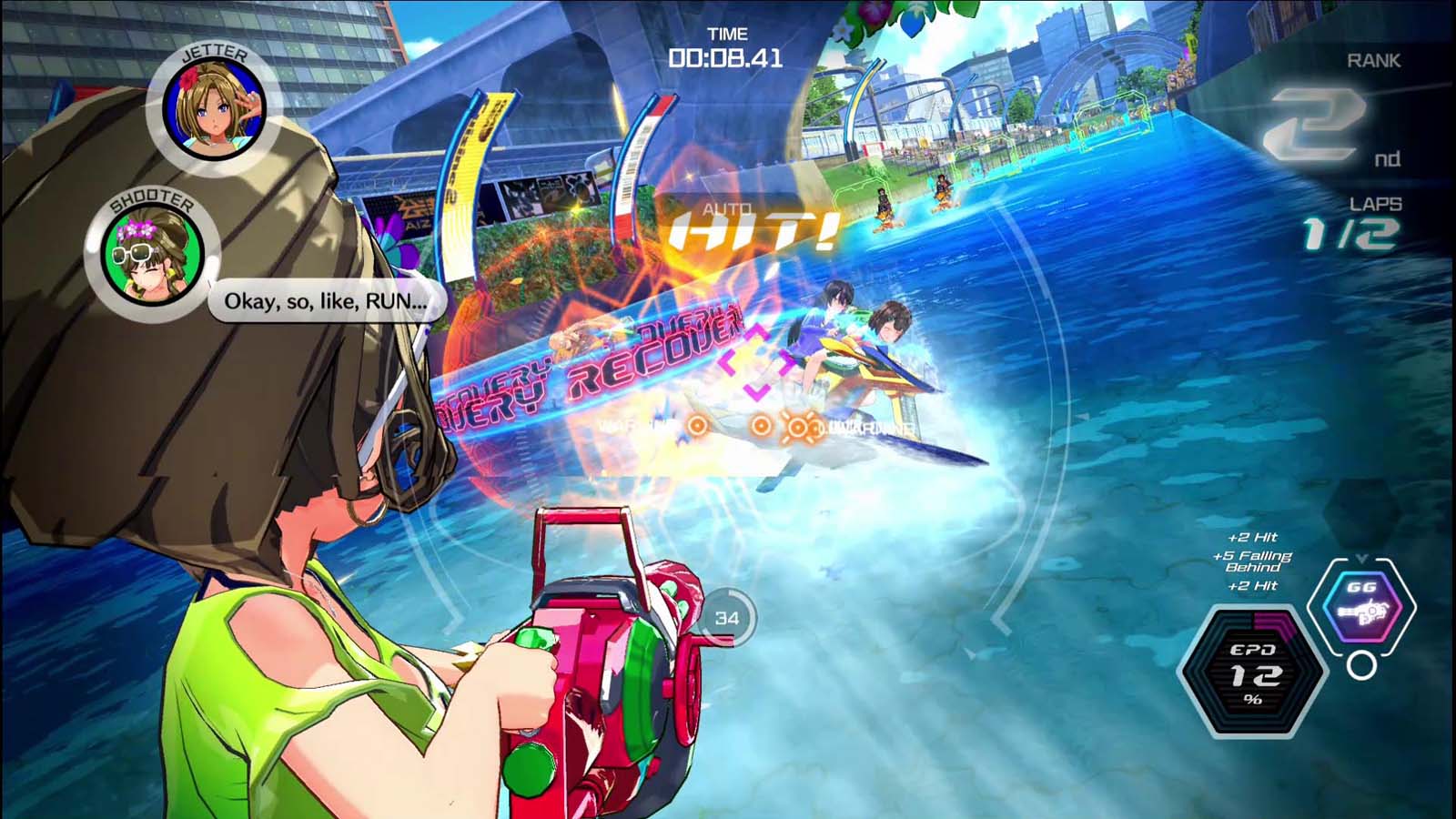 Reseña: Kandagawa Jet Girls (PS4) 6