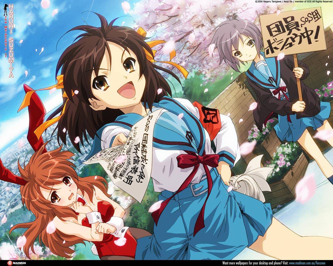 the melancholy of Haruhi Suzumiya