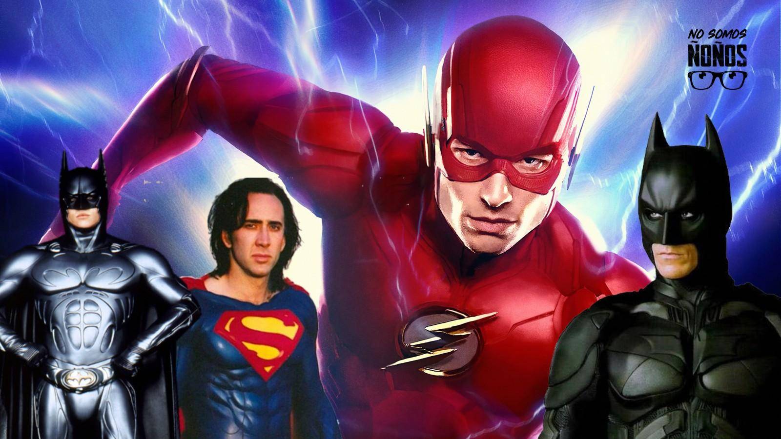 The Flash- Batman, Superman, DCEU