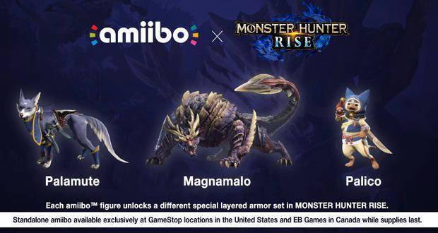 amiibo monster hunter rise