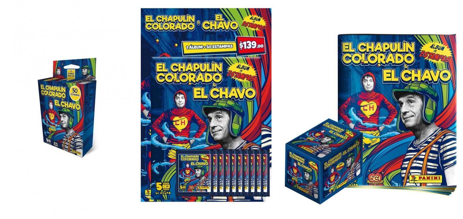 ¡No contaban con su astucia! Panini presenta álbum edición 50 Años de El Chapulín Colorado y El Chavo 2