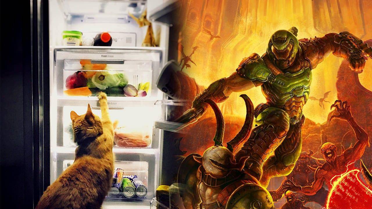 DOOM Eternal ahora corre en un refrigerador… Porque si