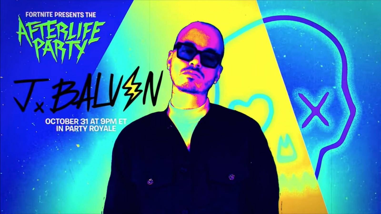 Fortnite: J Balvin estará presente en la fiesta de ultratumba el próximo 31 de Octubre