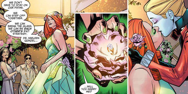 ¡Harley Quinn y Poison Ivy oficialmente se casaran! 1