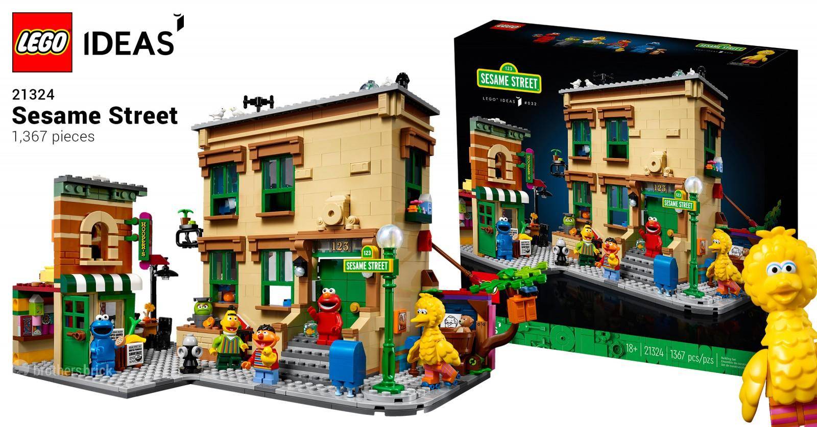 persecucion Incienso Hermana 123 Sesame Street Llega A Lego Con Un Increíble Set!