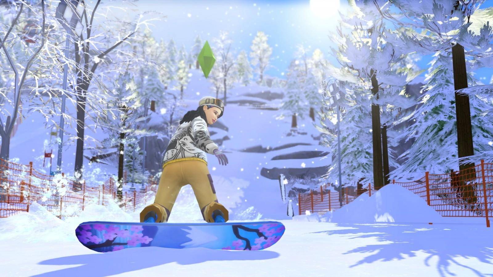 escapada en la nieve the sims 4