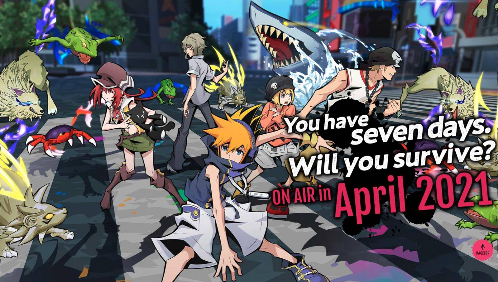 The World Ends with You – La Animación comenzará a transmitirse en 2021