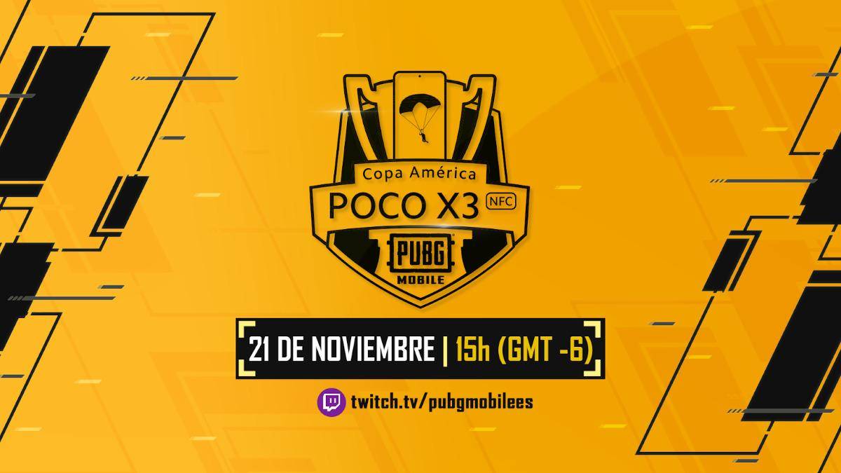 PUBG MOBILE anuncia Copa América PocoX3 en colaboración con Twitch y Xiaomi 1