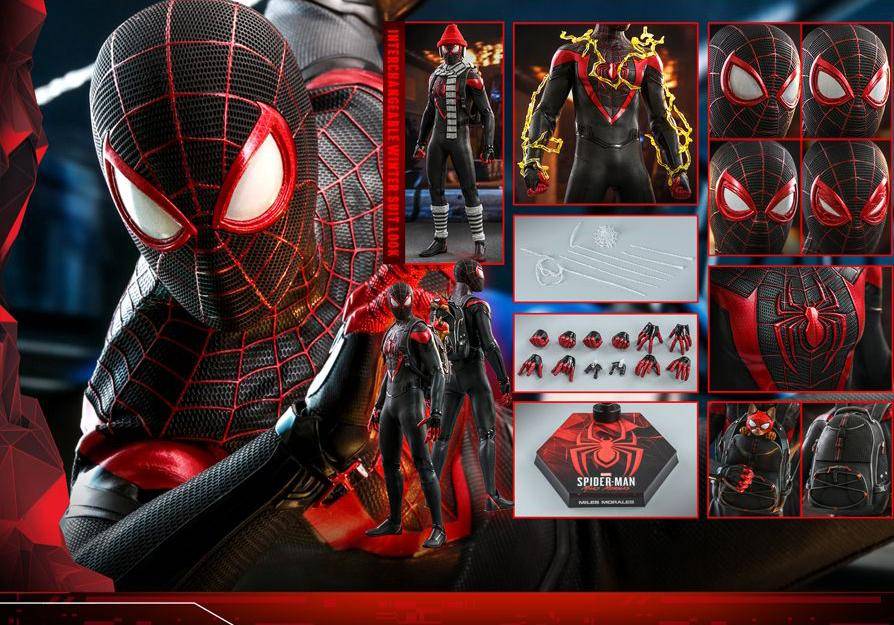 Hot Toys presenta la figura del videojuego: Spider-Man: Miles Morales 2