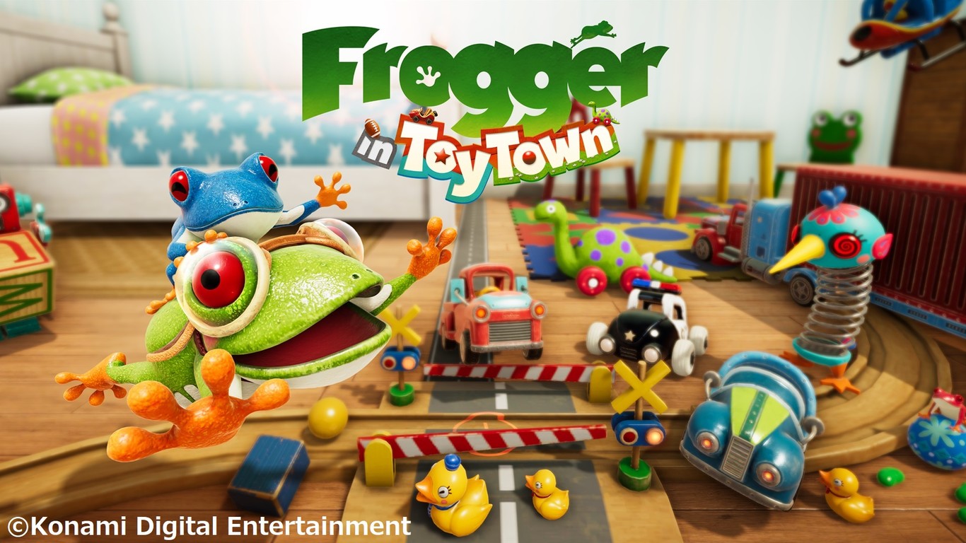 Frogger in Toy Town celebra su aniversario con una actualización