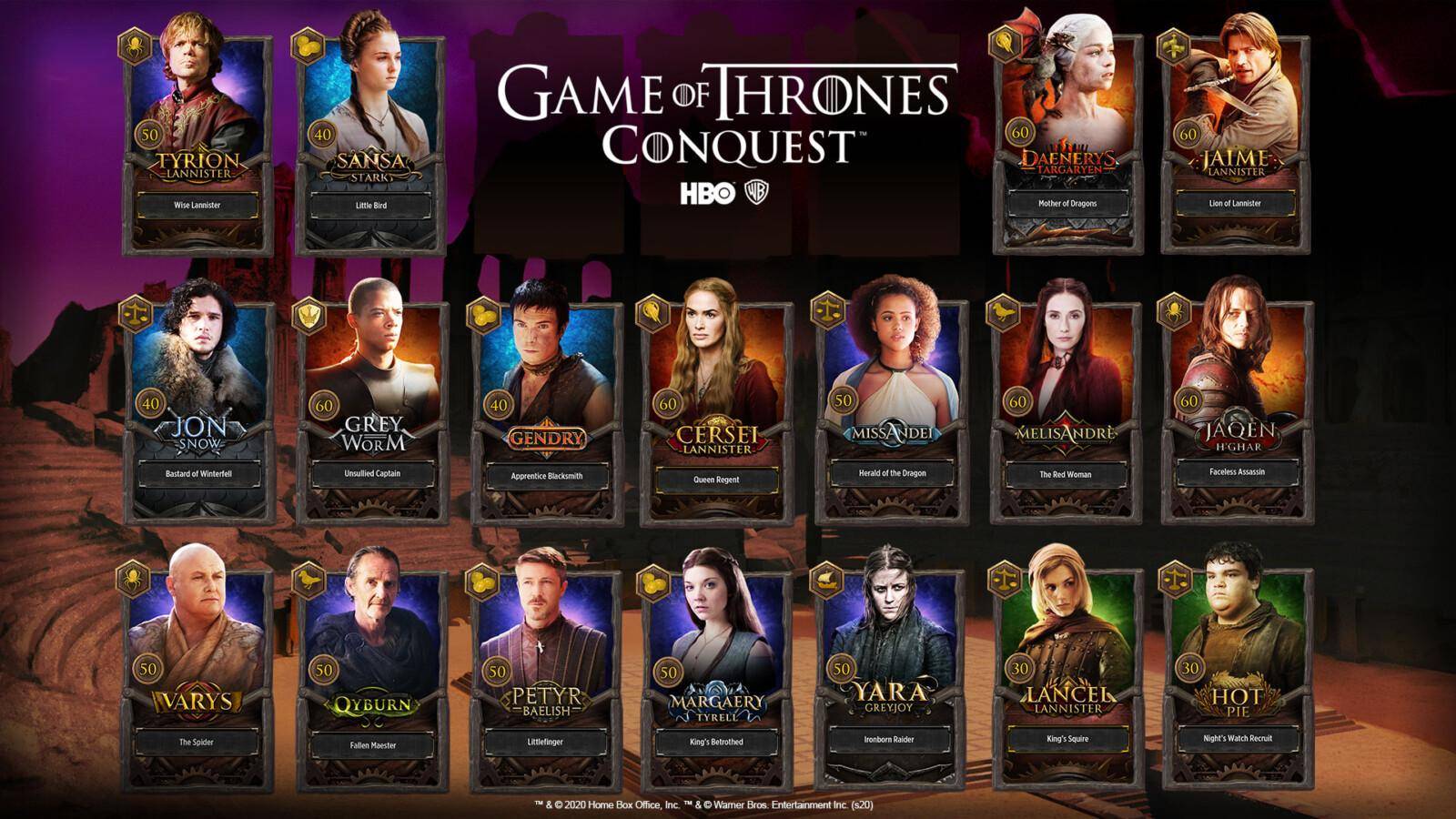 Llega una gran actualización a Game of Thrones: Conquest