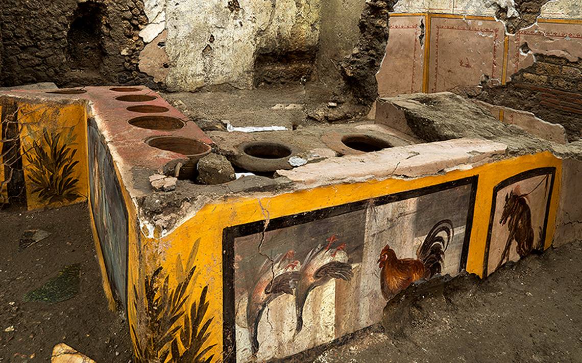 Mc Pompeya: Descubren ‘fast food’ antiguo en los restos de Pompeya