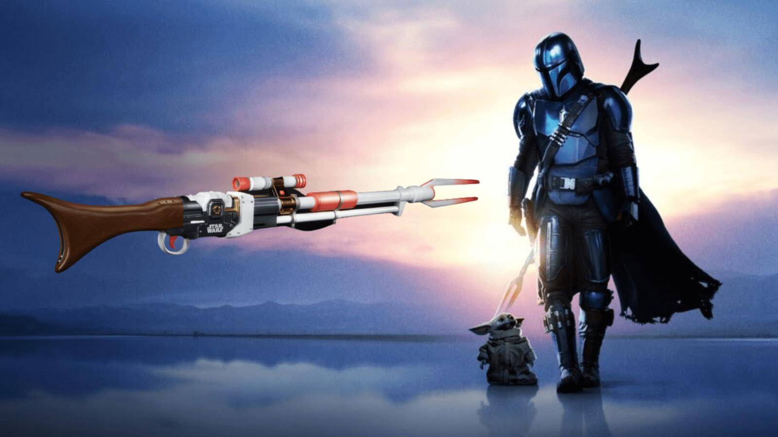 Nerf presenta increible réplica del rifle de ‘The Mandalorian’