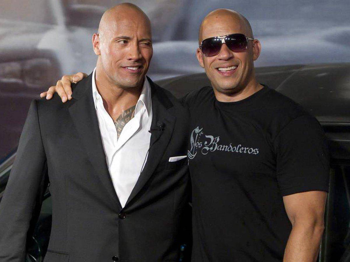 Dwayne Johnson & Vin Diesel