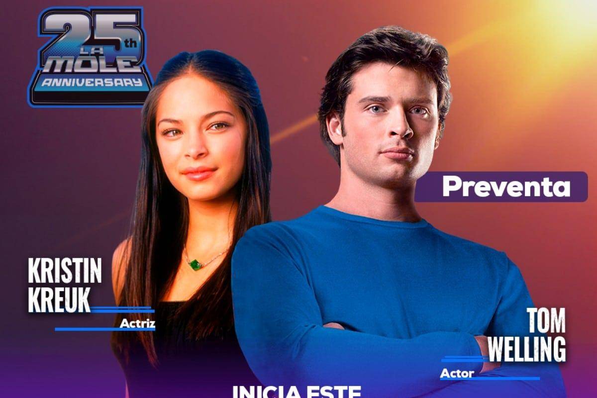 Tom Welling regresa a México para La Mole 2021