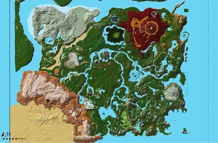 Minecraft: Fan recrea el mundo de The Legend Of Zelda: Breath Of The Wild dentro del juego 9