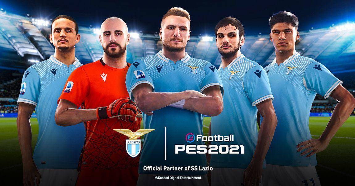 Konami anuncia asociación con la Lazio para eFootball PES 2021