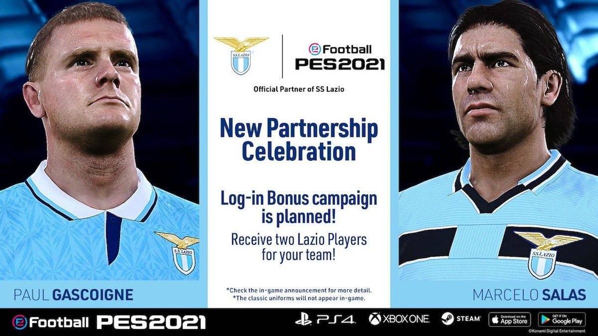 Konami anuncia asociación con la Lazio para eFootball PES 2021 1