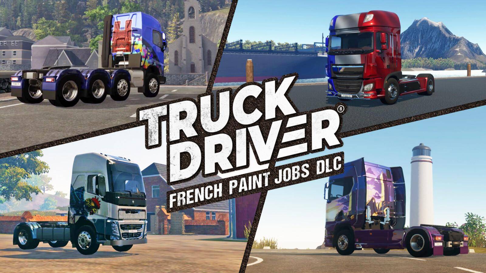 truck driver French paint jobs dlc