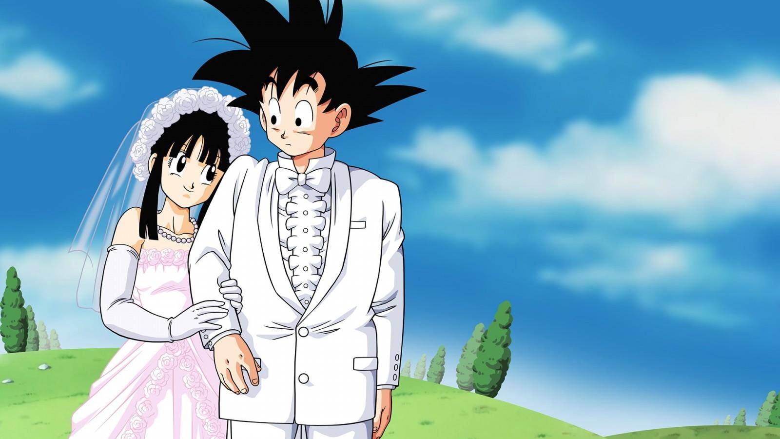 Pareja se casa haciendo cosplay de la boda de Goku y Milk