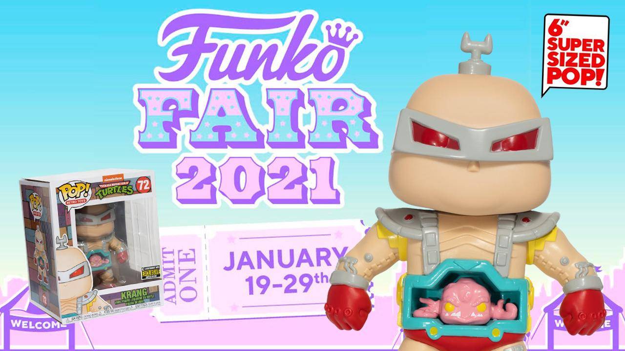 Funko Pop revela a Krang con Androide de TMNT