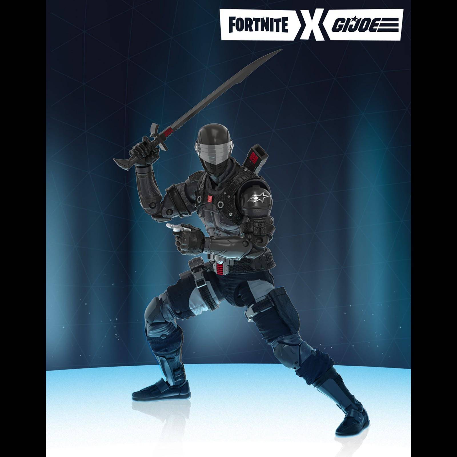Snake Eyes de G.I. Joe estará en Fortnite y también tendrá figura de Hasbro 1