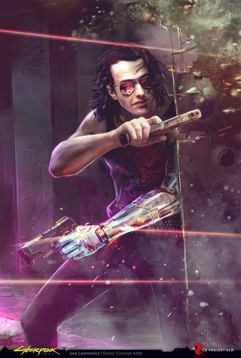 Así hubiera lucido Johnny Silverhand de Cyberpunk 2077 sin Keanu Reeves 4