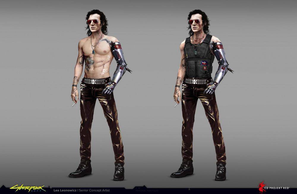 Así hubiera lucido Johnny Silverhand de Cyberpunk 2077 sin Keanu Reeves 3