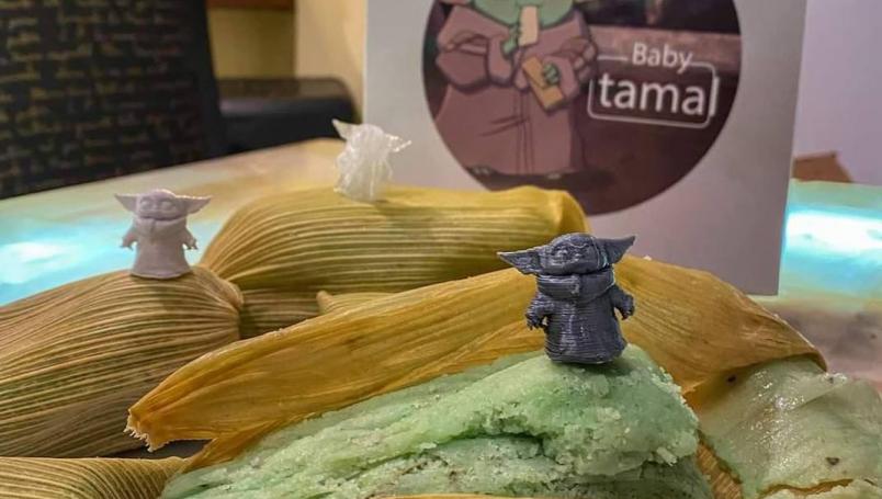 Ahora Mando te entregará tus Grogu Tamales para el Día de la Candelaria