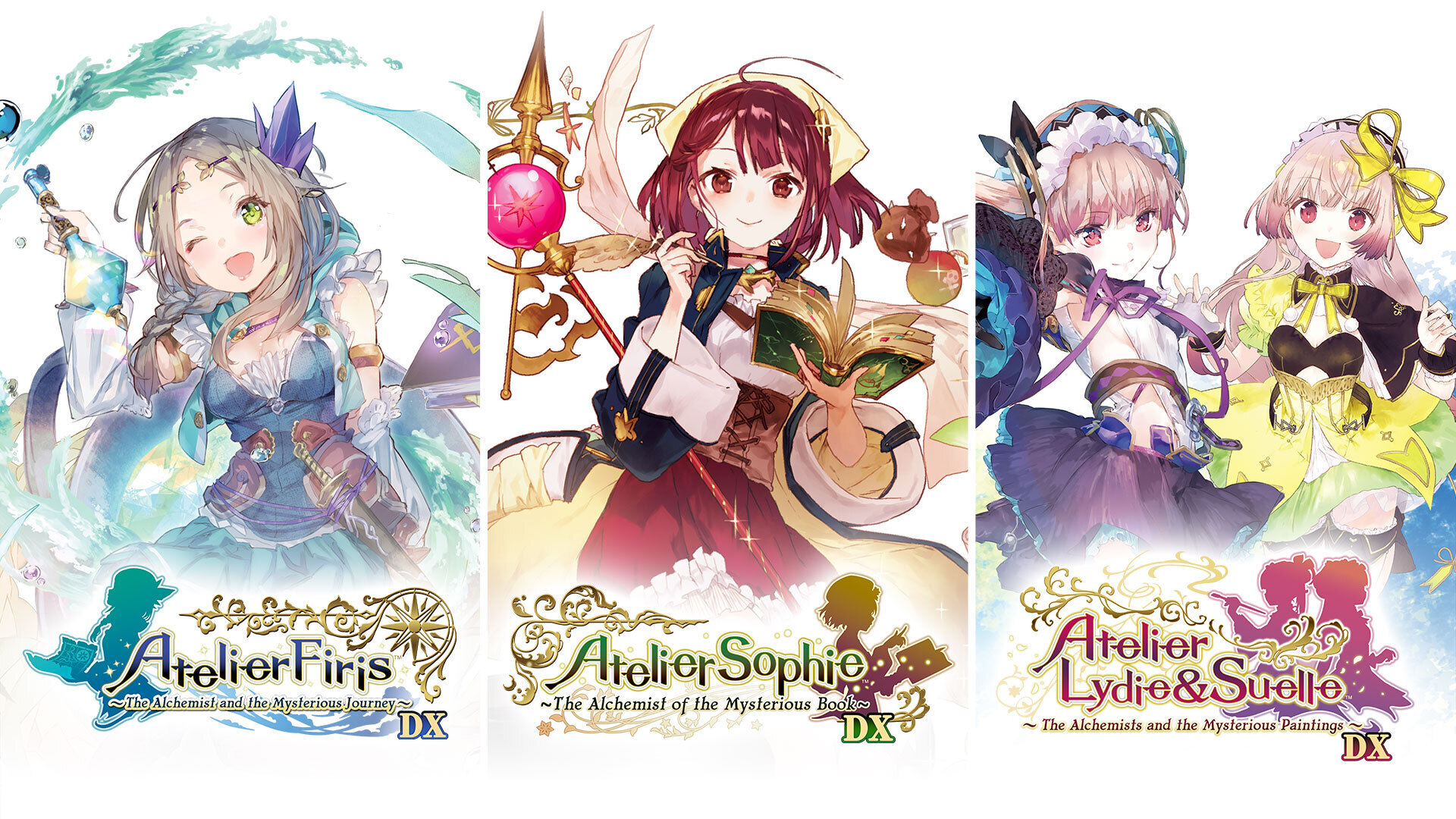 Atelier Mysterious Trilogy Deluxe Pack llega al Nintendo Switch.