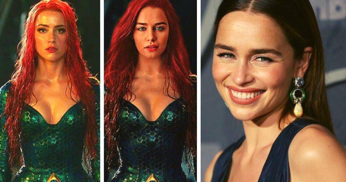 Rumor: Emilia Clarke Sustituirá A Amber Heard Como Mera En Aquaman 2 — No  Somos Ñoños