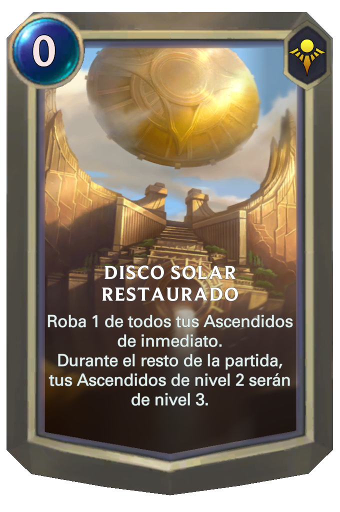 Legends Of Runeterra: Disco Solar Restaurado