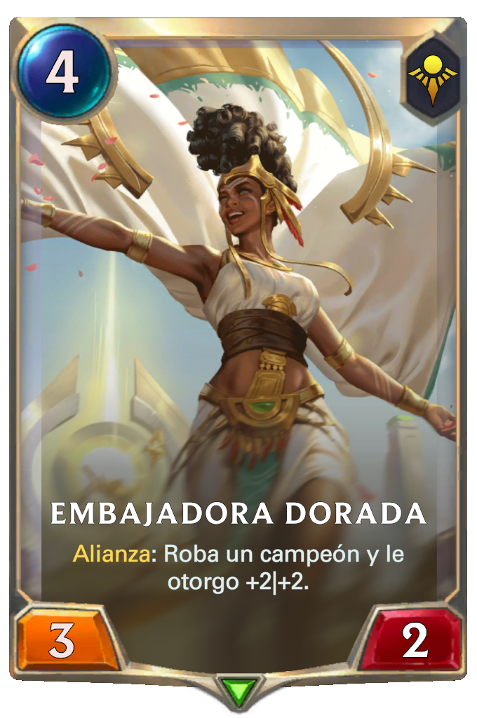 Legends Of Runeterra: Embajadora Dorada