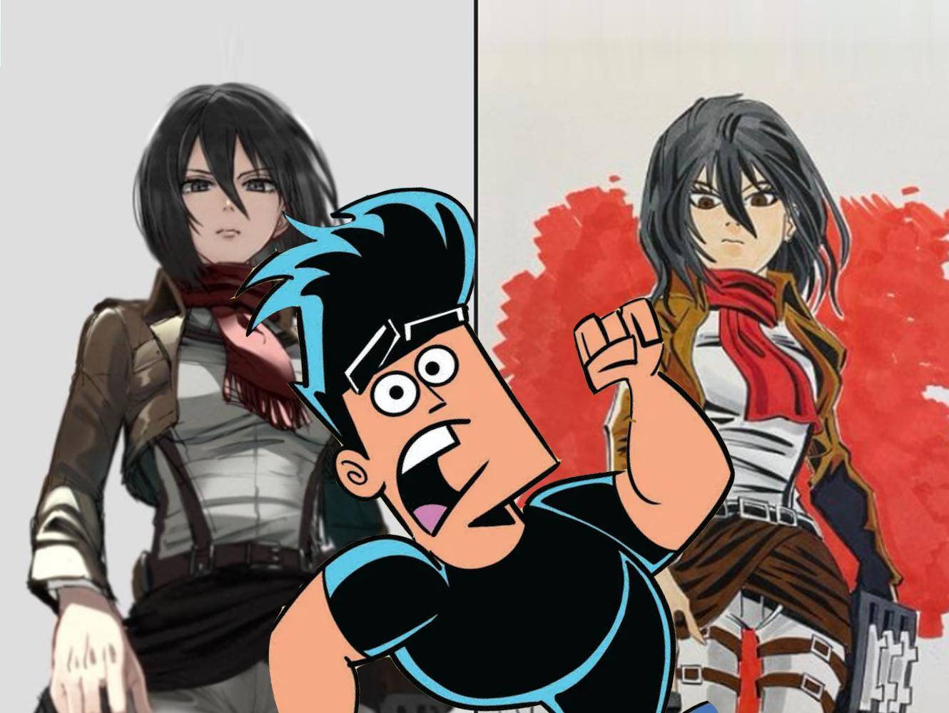 butch hartman, Attack on Titan, Shingeki no Kiojin