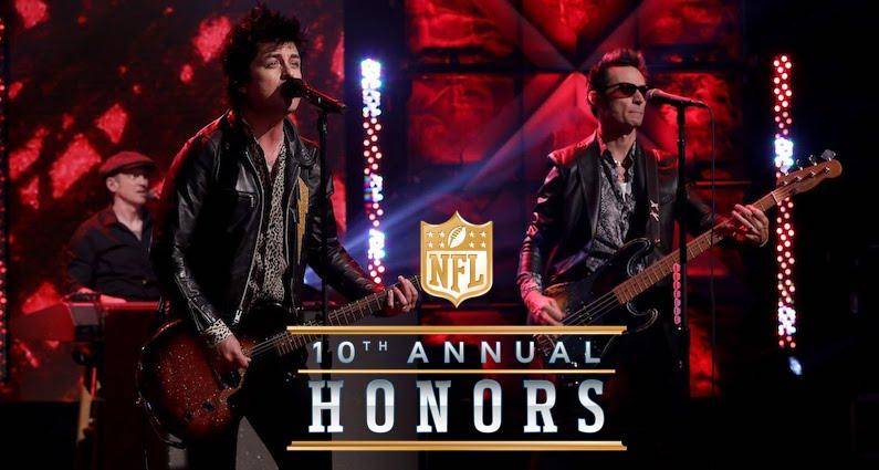 Green Day NFL Honors