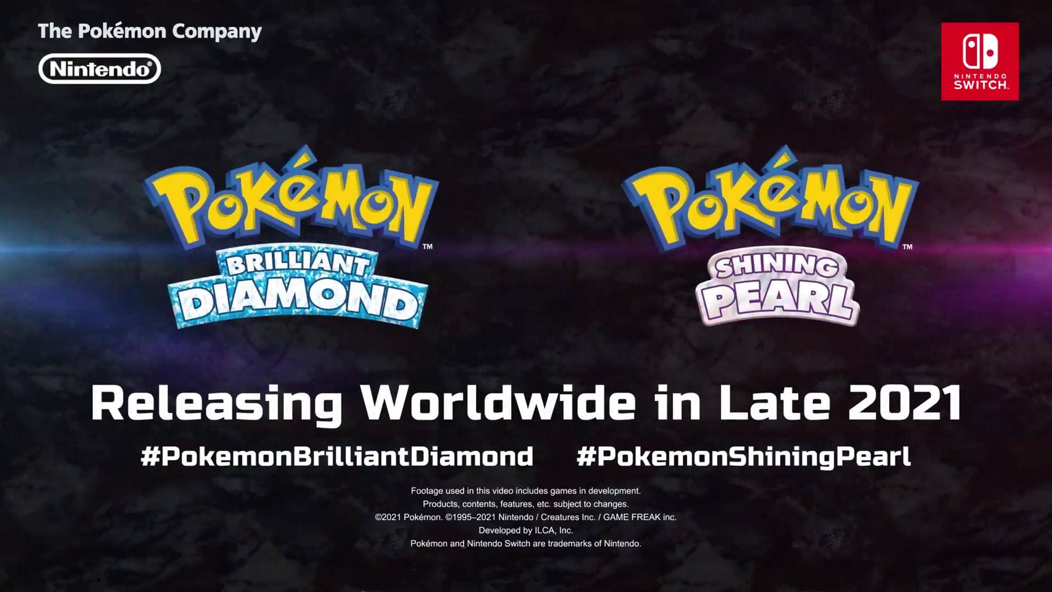 Pokemon Diamante y perla remakes