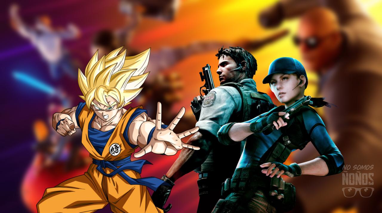 Dragon Ball, Fortnite, Resident Evil